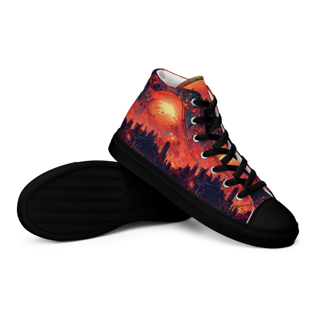 Fiery Dawn - Red/Black - Men's Shoe - Image 12