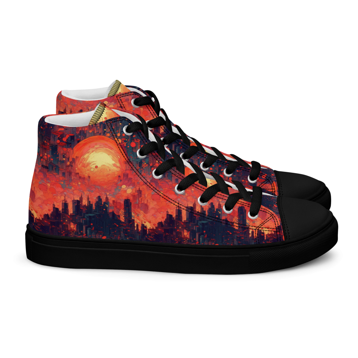Fiery Dawn - Red/Black - Men's Shoe - Image 32