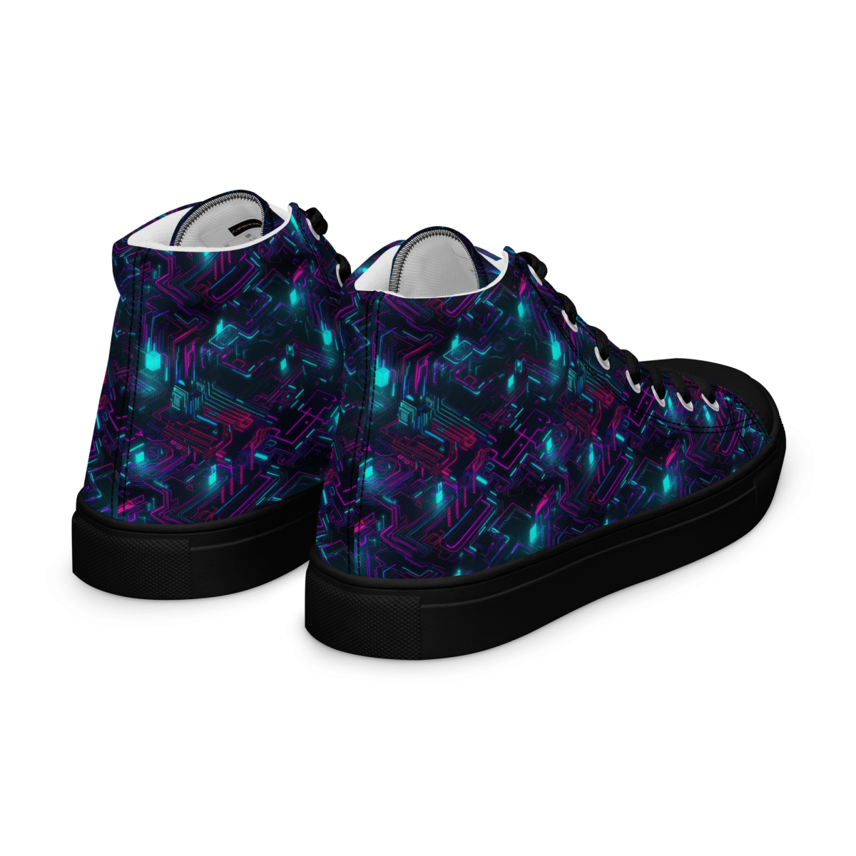 Cyberspace Circuits - Blue - Men's Shoe - Image 32