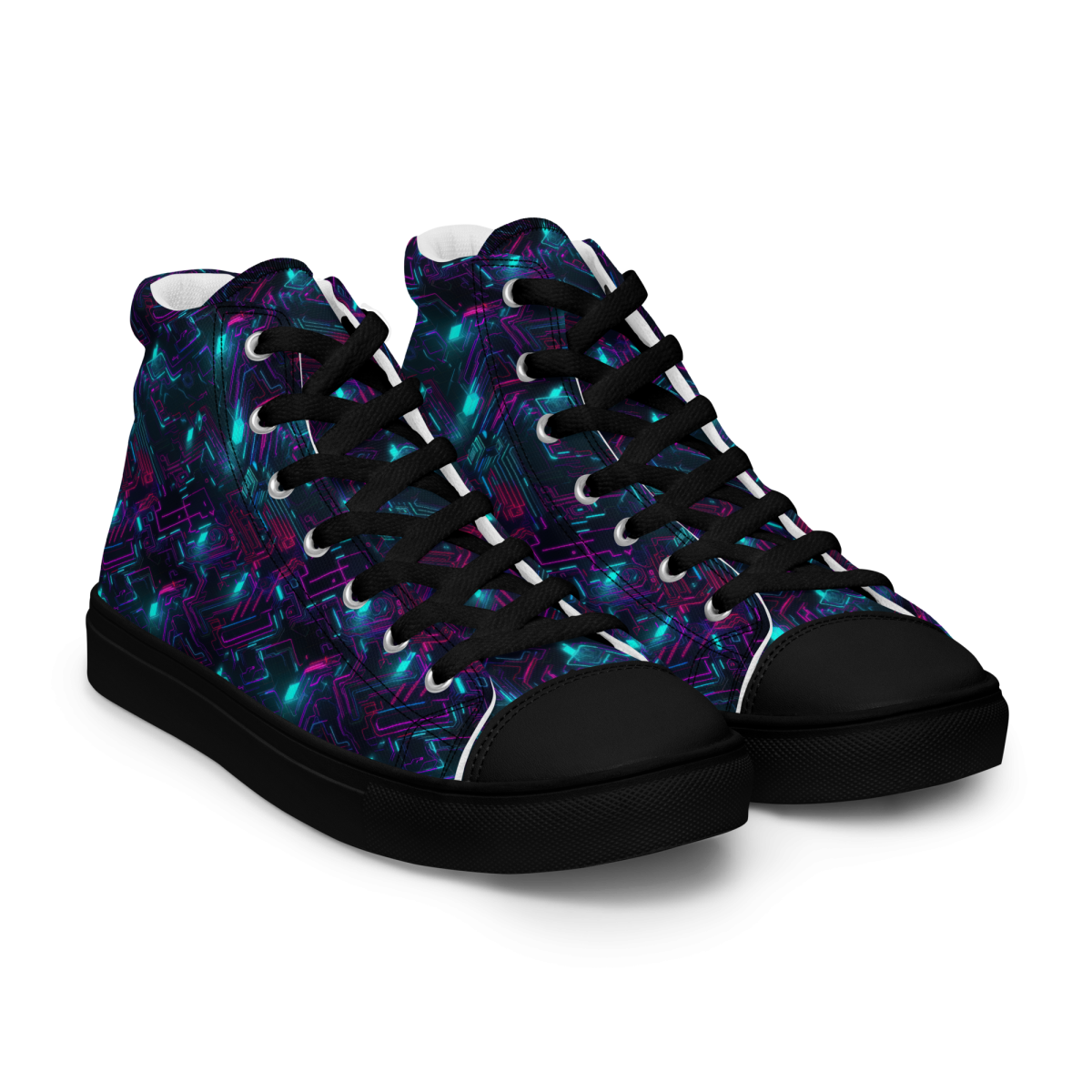 Cyberspace Circuits - Blue - Men's Shoe