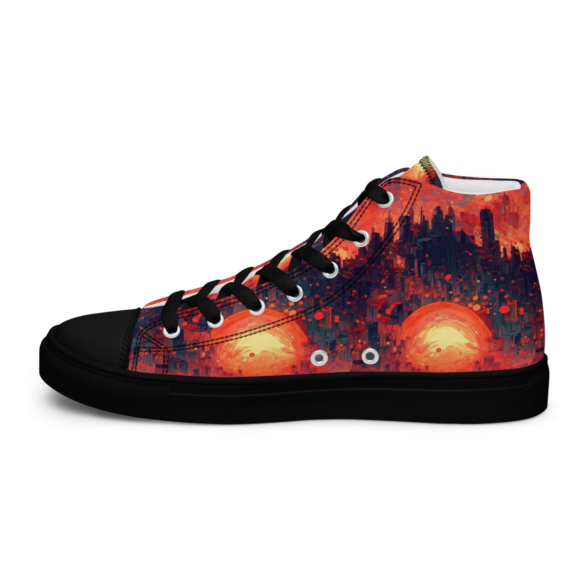 Fiery Dawn - Red/Black - Men's Shoe - Image 14