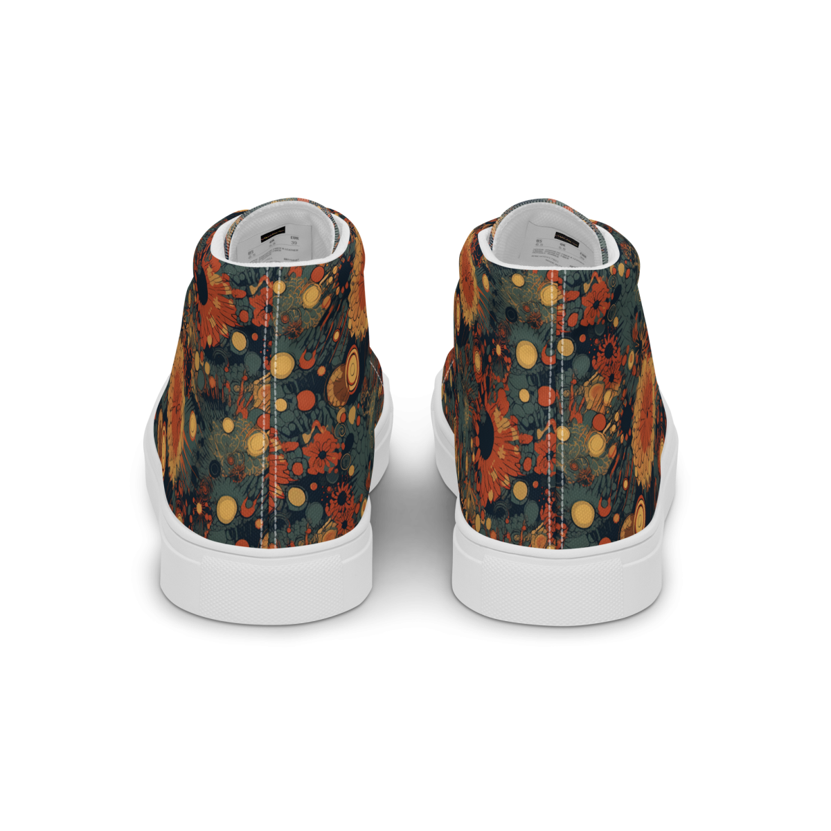 Trampled Flowers - Green/Blue - Men's Shoe - Image 37