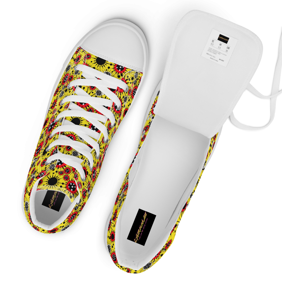 Virus Attack - Yellow/Red - Men's Shoe - Image 14