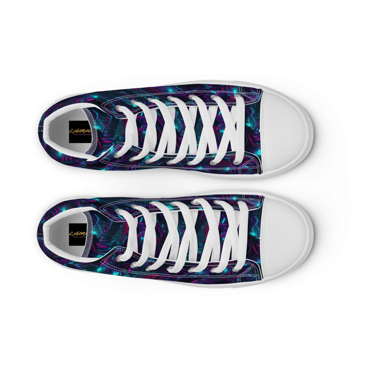 Cyberspace Circuits - Blue - Men's Shoe - Image 43