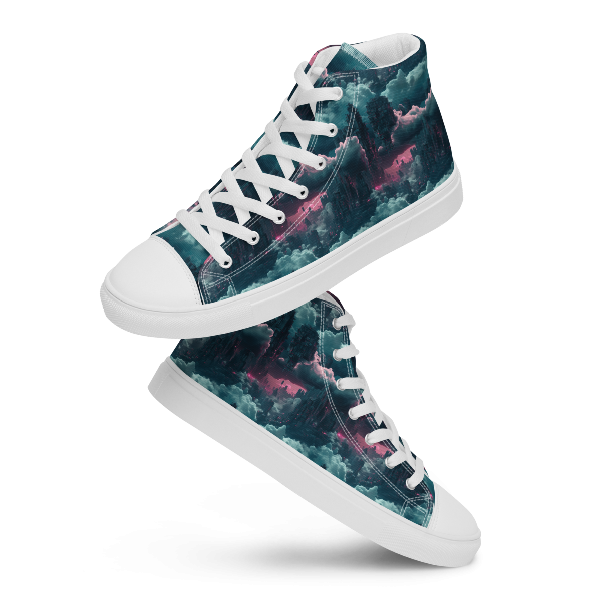 Cloudy Skyscraper - Blue/Magenta - Men's Shoe - Image 19