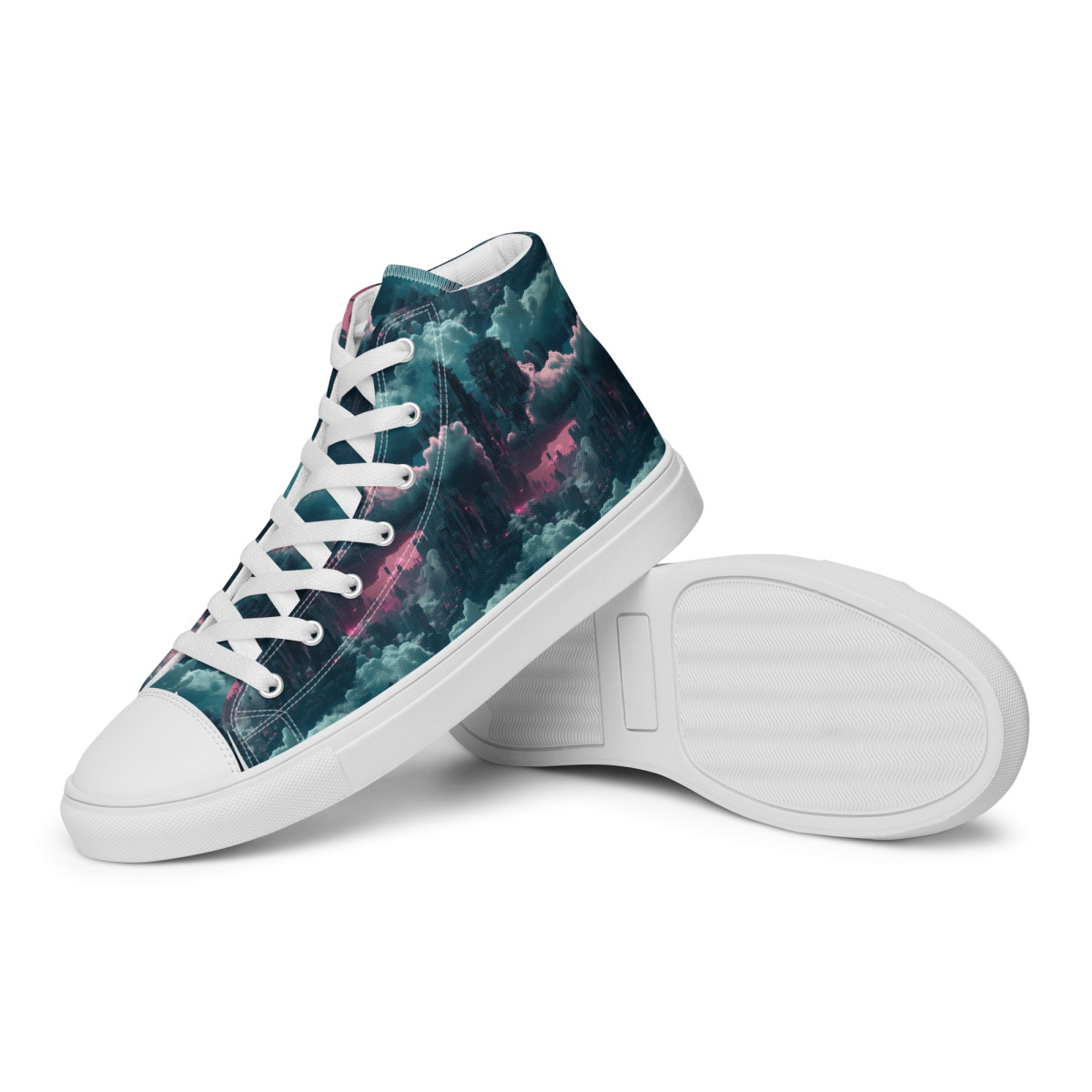 Cloudy Skyscraper - Blue/Magenta - Men's Shoe - Image 20
