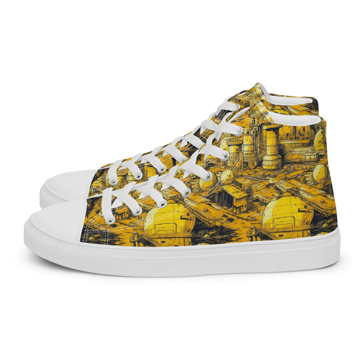 Moon Base - Yellow - Men's Shoe - Image 36