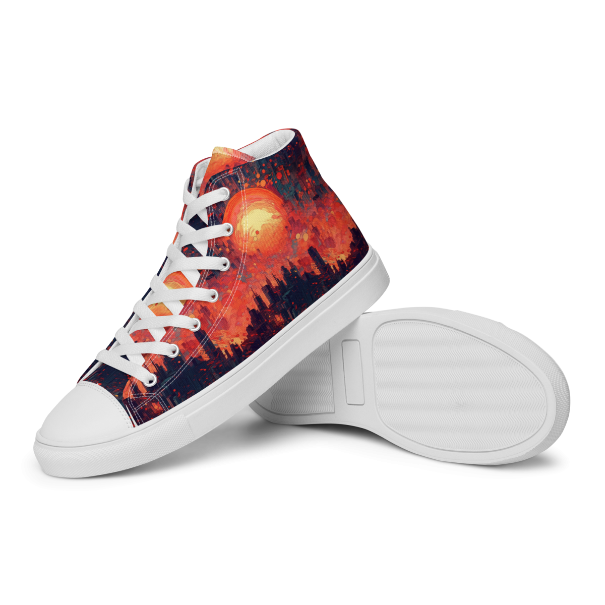 Fiery Dawn - Red/Black - Men's Shoe - Image 20