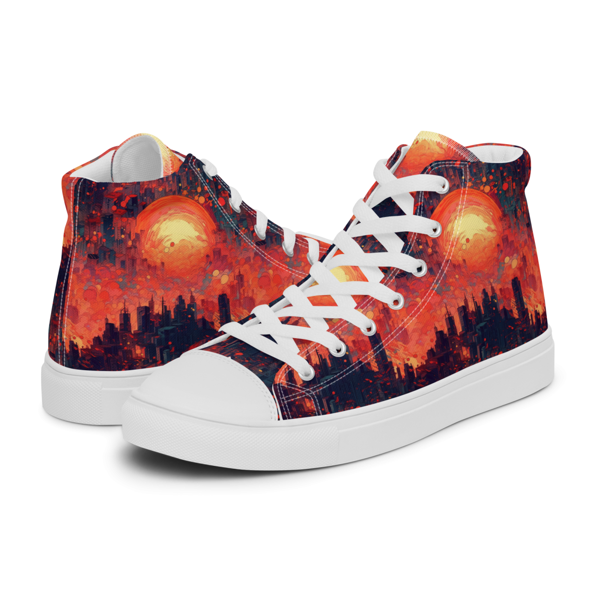 Fiery Dawn - Red/Black - Men's Shoe - Image 22