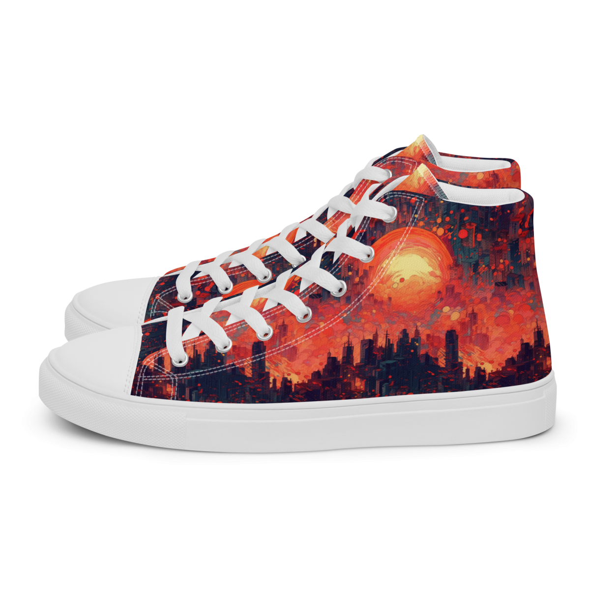 Fiery Dawn - Red/Black - Men's Shoe - Image 36