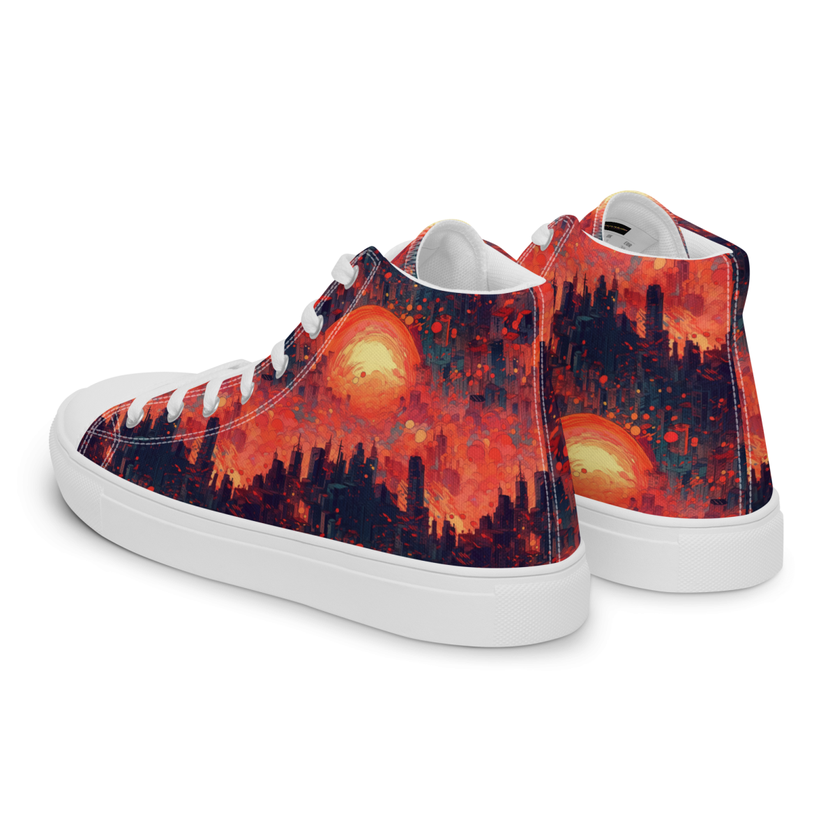 Fiery Dawn - Red/Black - Men's Shoe - Image 38