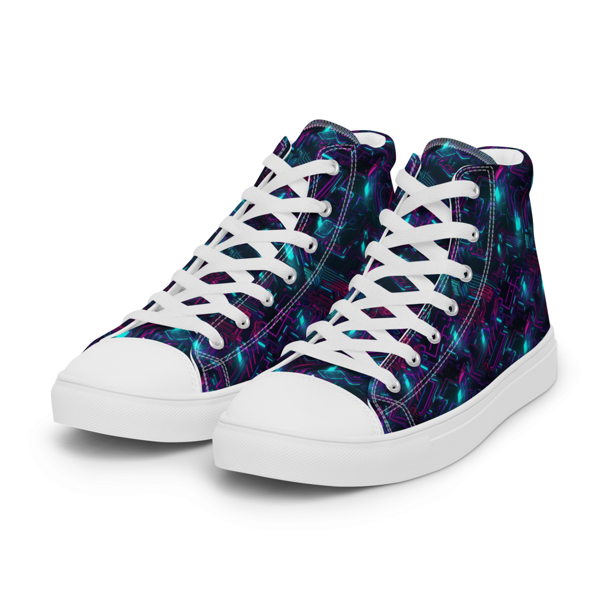 Cyberspace Circuits - Blue - Men's Shoe - Image 38