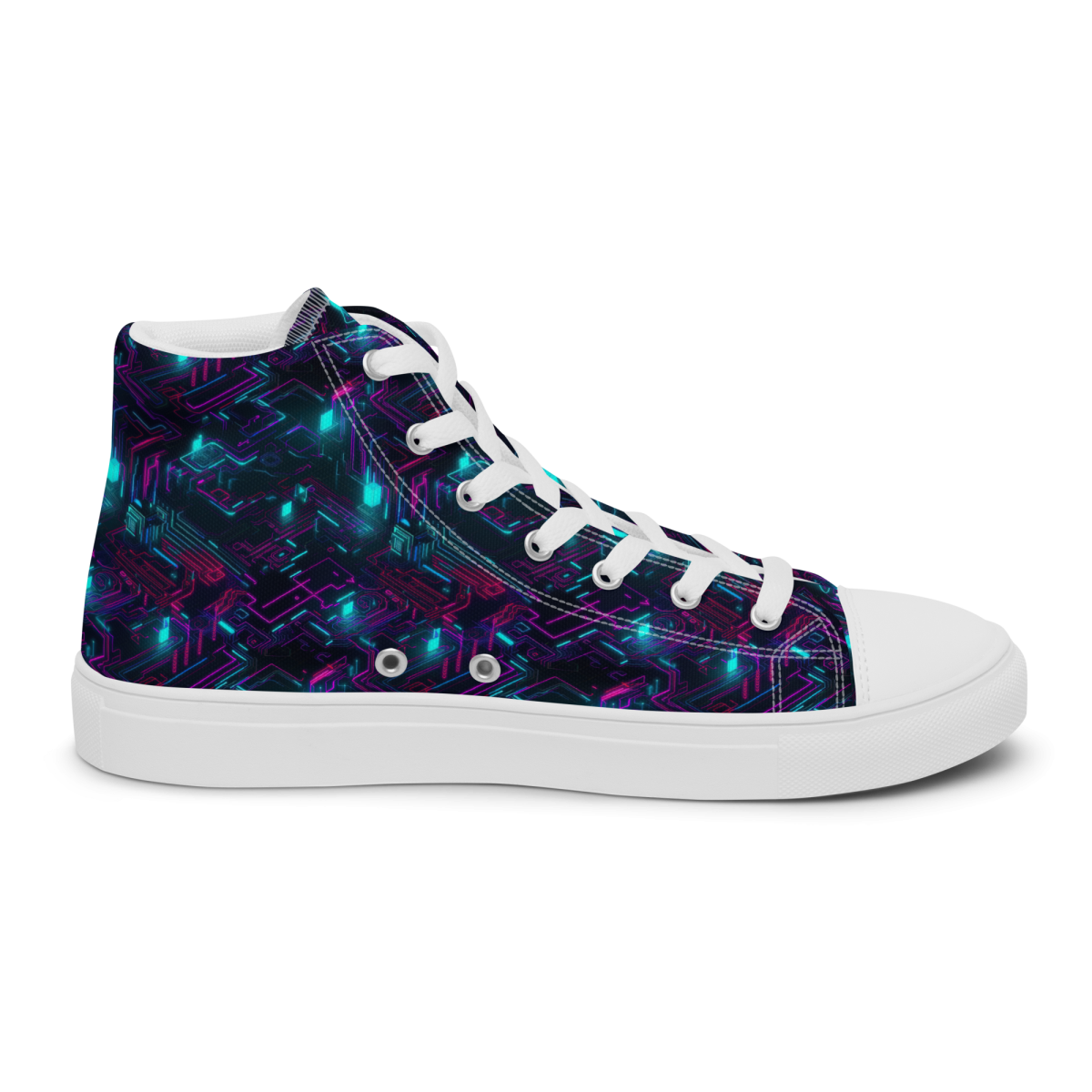 Cyberspace Circuits - Blue - Men's Shoe - Image 22