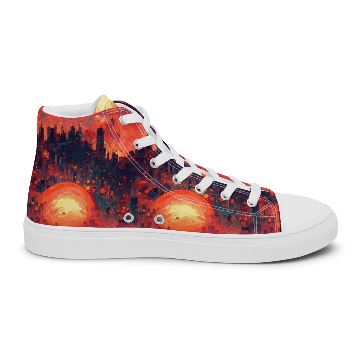 Fiery Dawn - Red/Black - Men's Shoe - Image 23