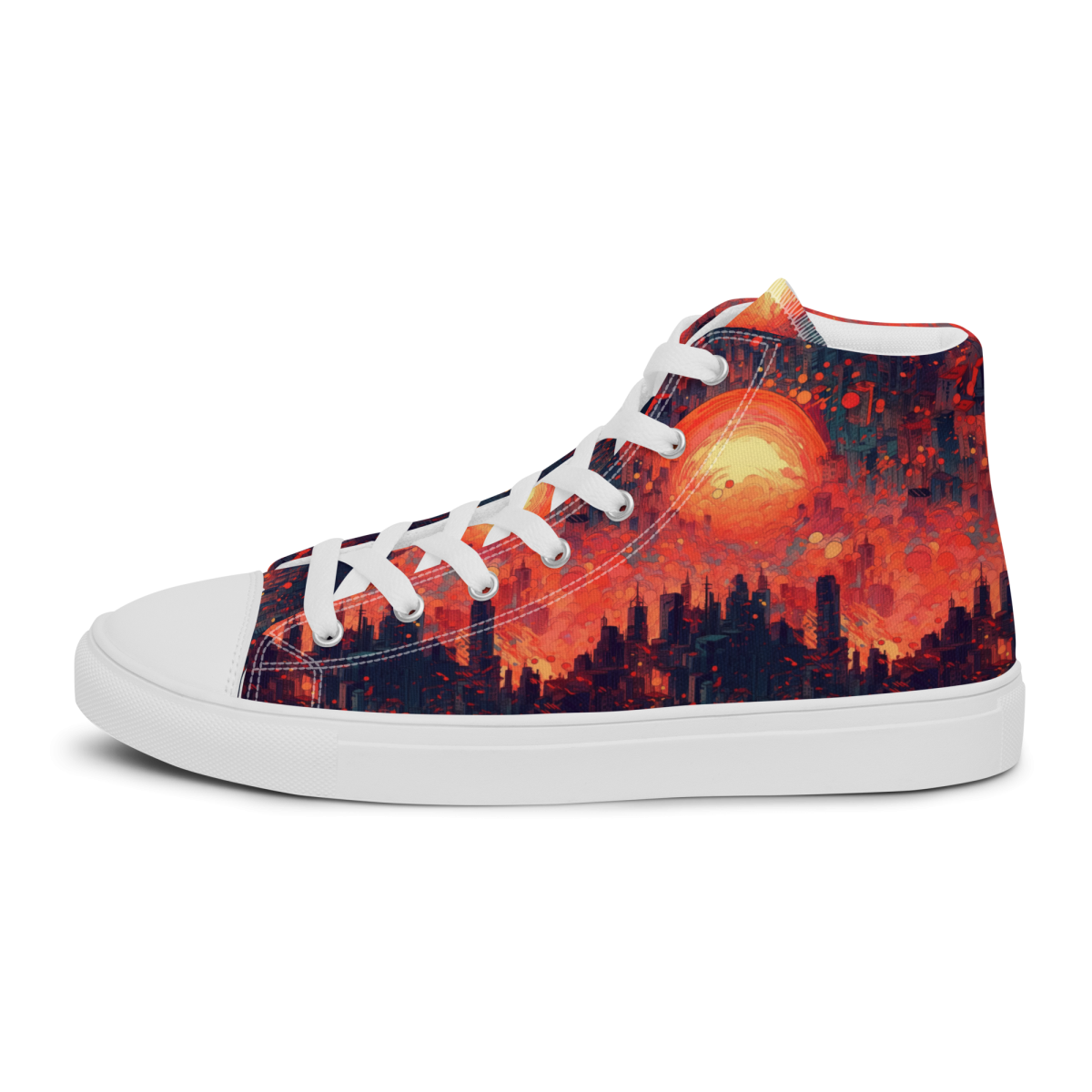 Fiery Dawn - Red/Black - Men's Shoe - Image 24