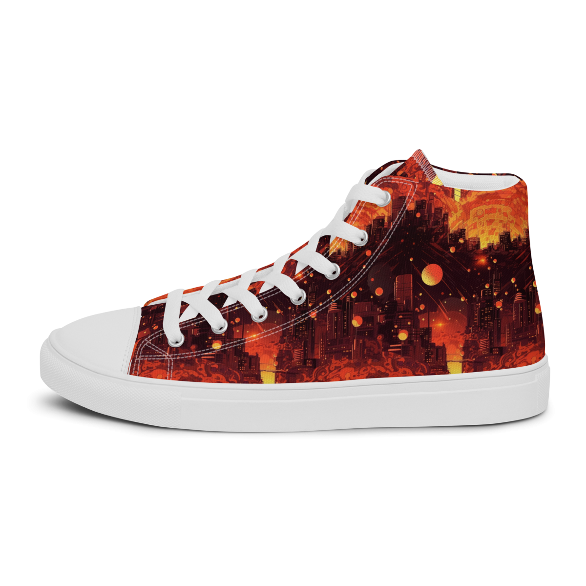 Spiral Flame - Orange/Black - Men's Shoe - Image 24