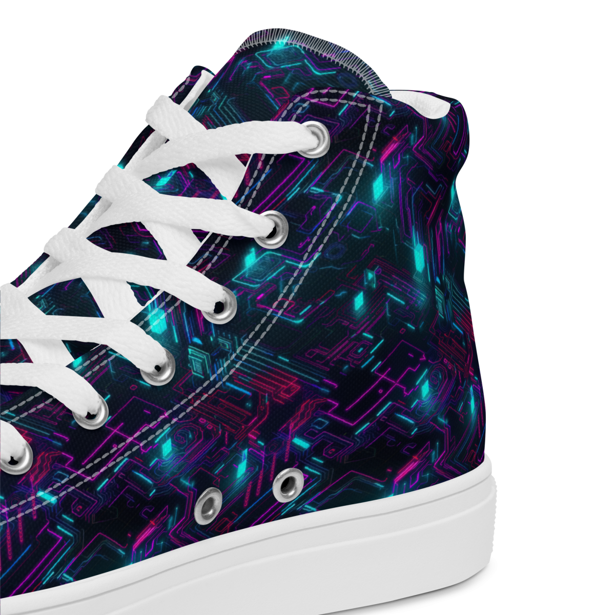 Cyberspace Circuits - Blue - Men's Shoe - Image 16