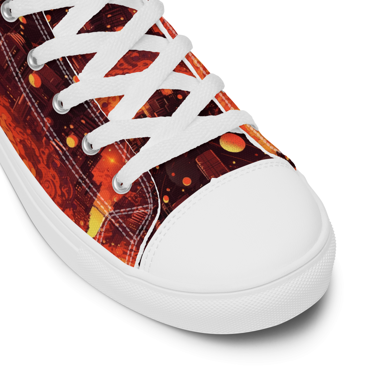 Spiral Flame - Orange/Black - Men's Shoe - Image 18