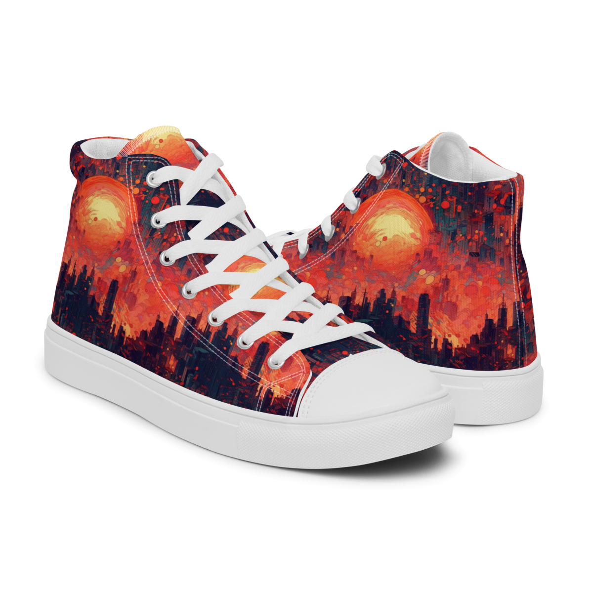 Fiery Dawn - Red/Black - Men's Shoe - Image 21