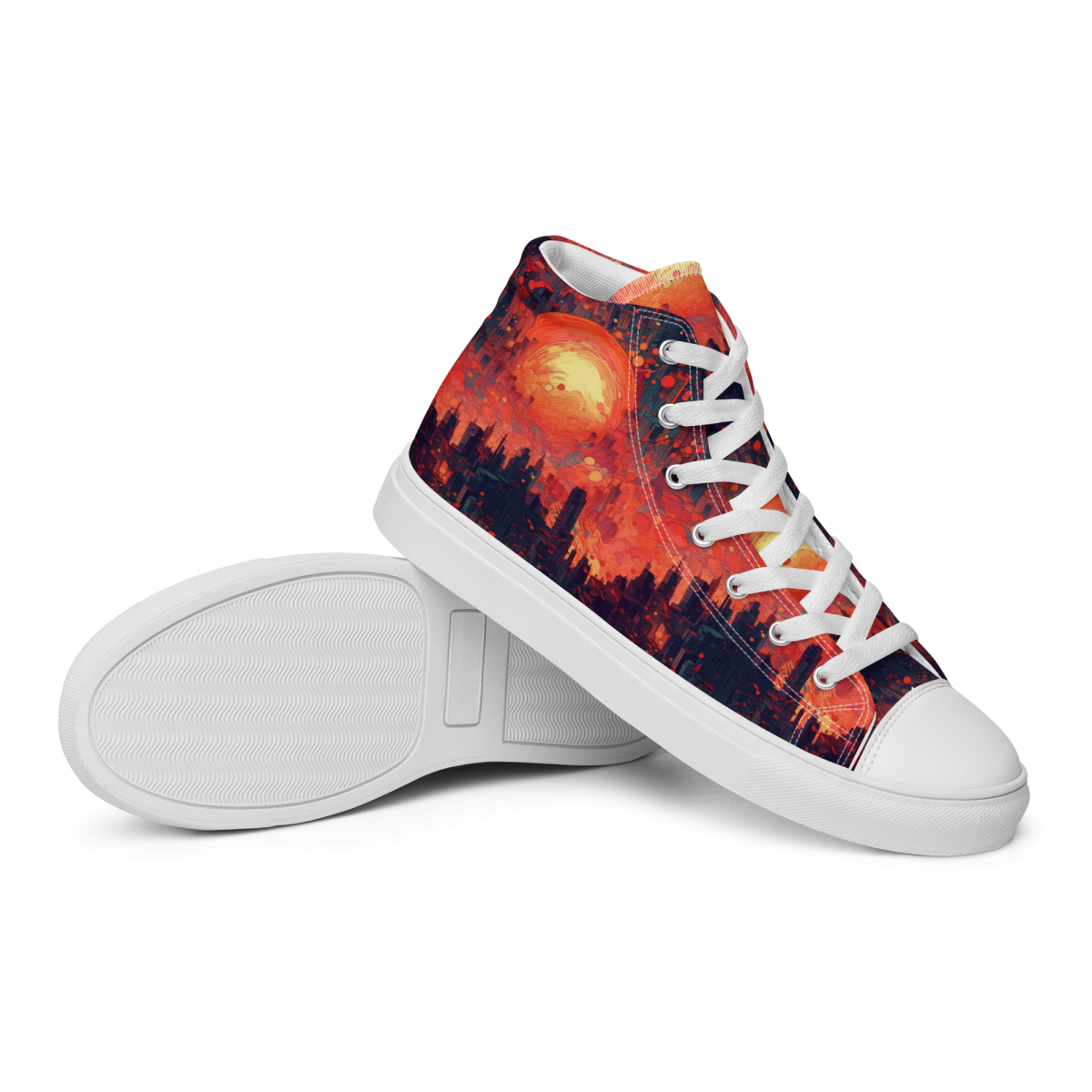 Fiery Dawn - Red/Black - Men's Shoe - Image 25