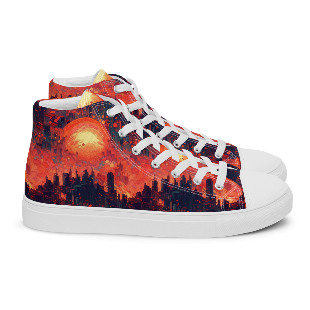 Fiery Dawn - Red/Black - Men's Shoe - Image 40