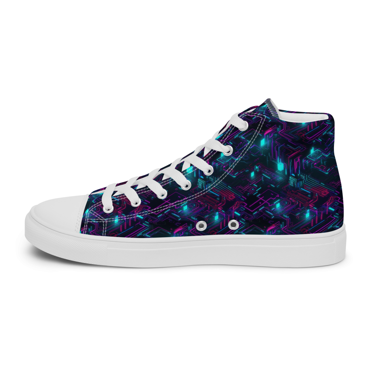 Cyberspace Circuits - Blue - Men's Shoe - Image 26