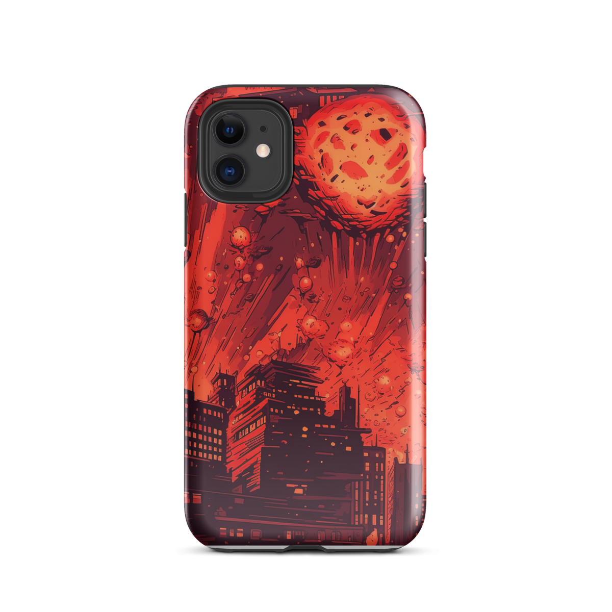 Meteor Strike - Red - Tough Case for iPhone®
