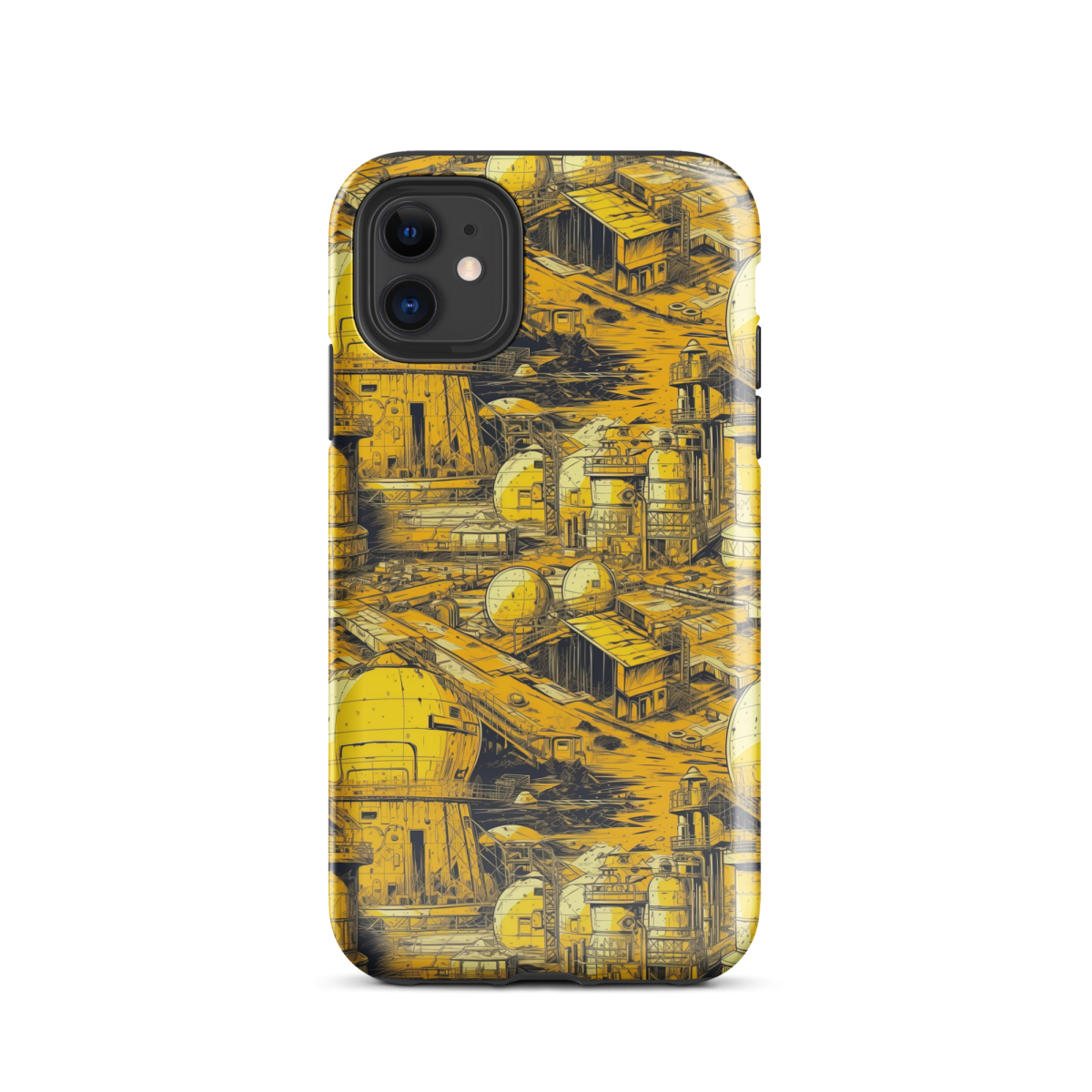 Moon Base - Yellow - Tough Case for iPhone®