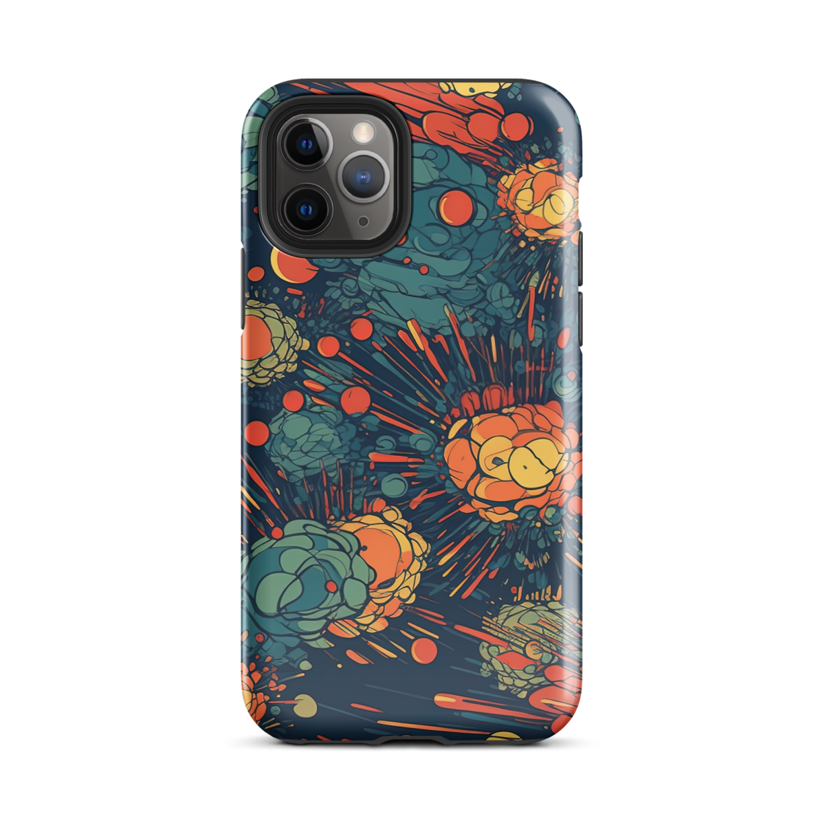 Subatomic Schism - Dark Blue - Tough Case for iPhone® - Image 2