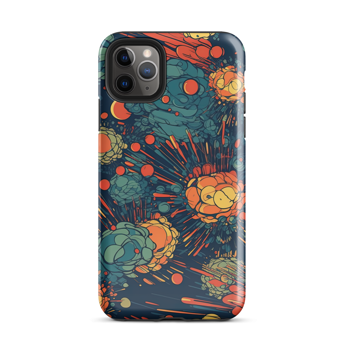 Subatomic Schism - Dark Blue - Tough Case for iPhone® - Image 3