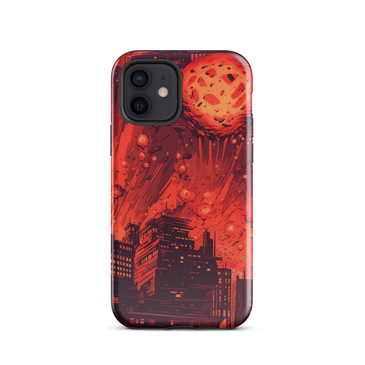 Meteor Strike - Red - Tough Case for iPhone® - Image 5