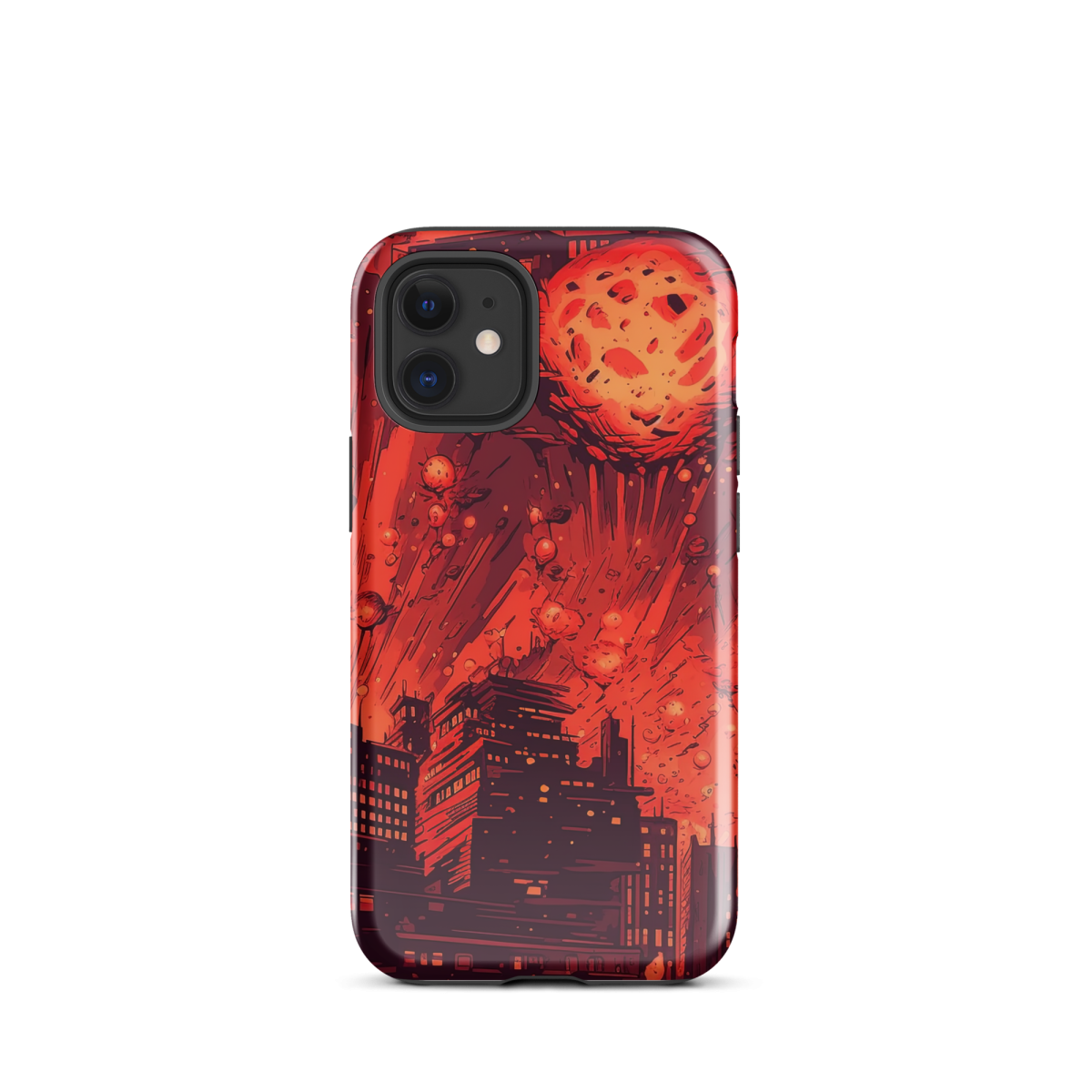 Meteor Strike - Red - Tough Case for iPhone® - Image 4