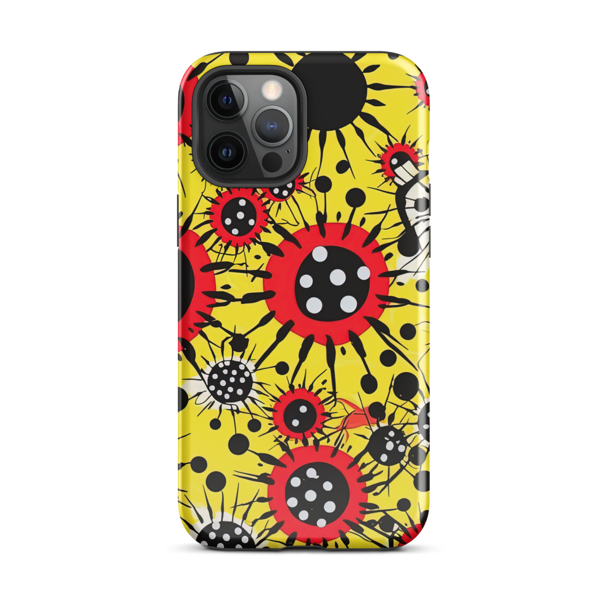 Virus Attack - Yellow/Red - Tough Case for iPhone® - Image 7