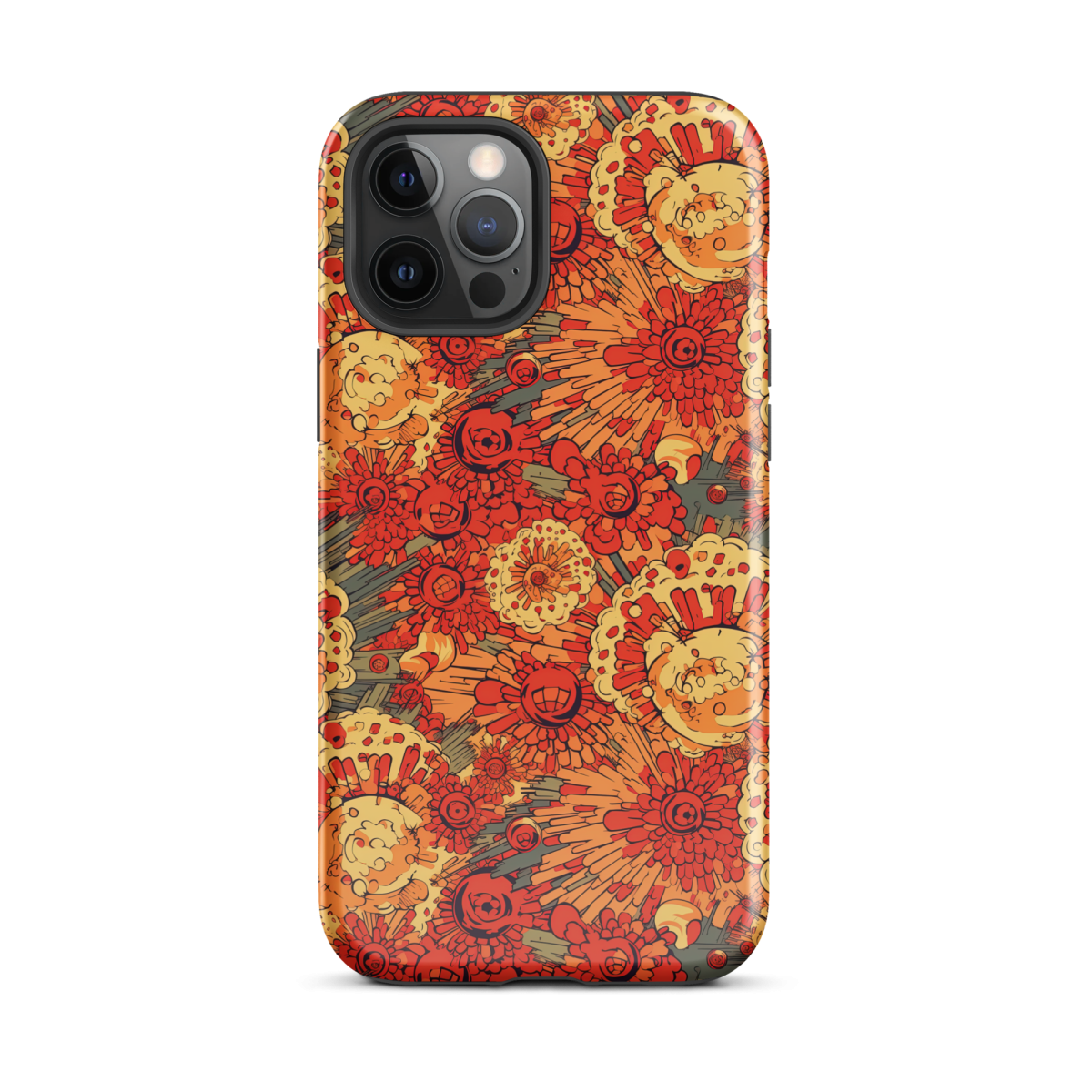 Fiery Fusion - Orange - Tough Case for iPhone® - Image 7