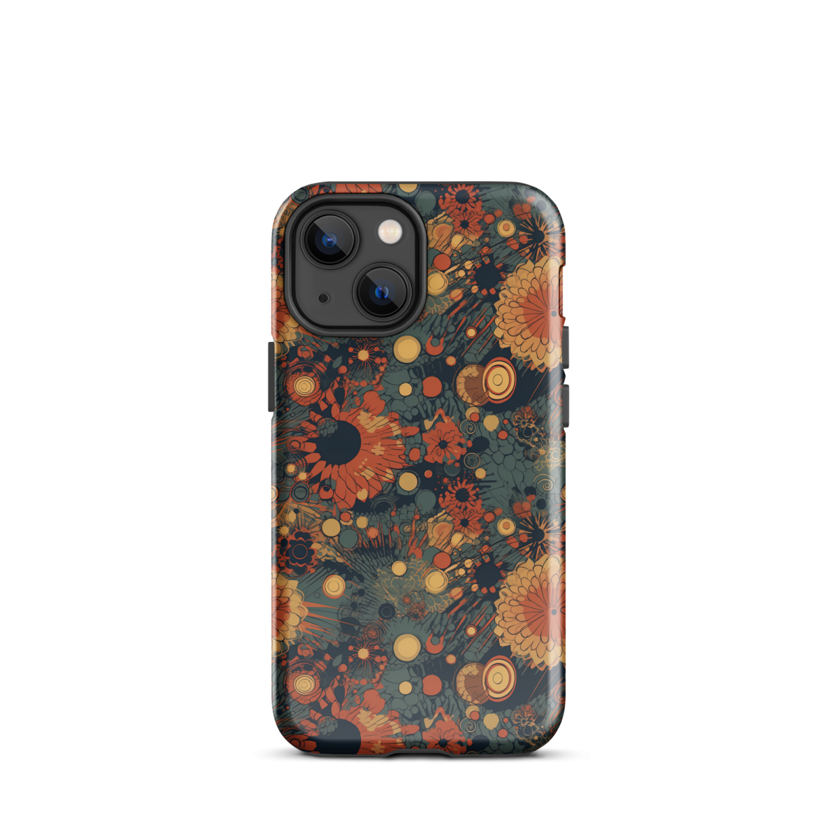 Trampled Flowers - Green/Blue - Tough Case for iPhone® - Image 8