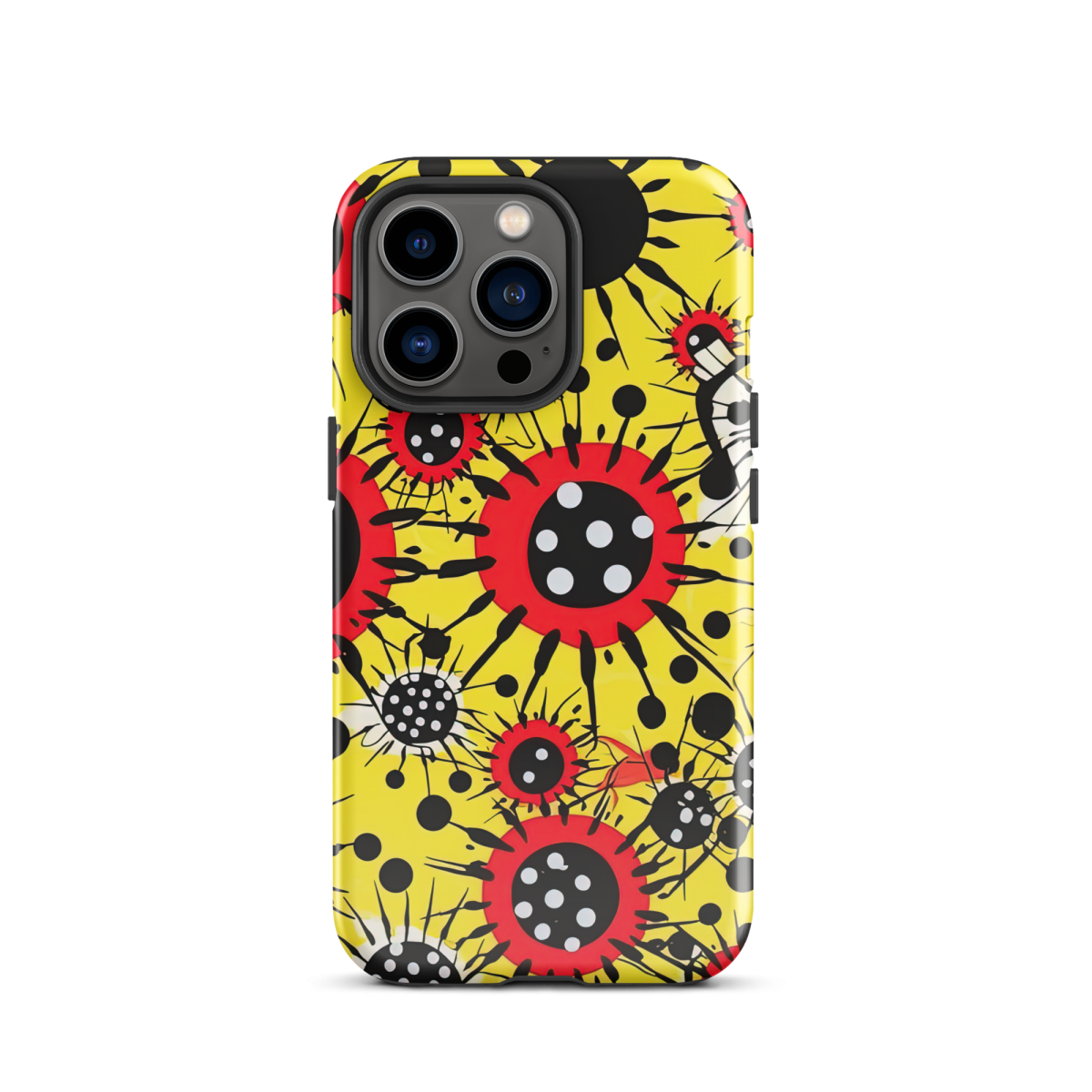 Virus Attack - Yellow/Red - Tough Case for iPhone® - Image 10