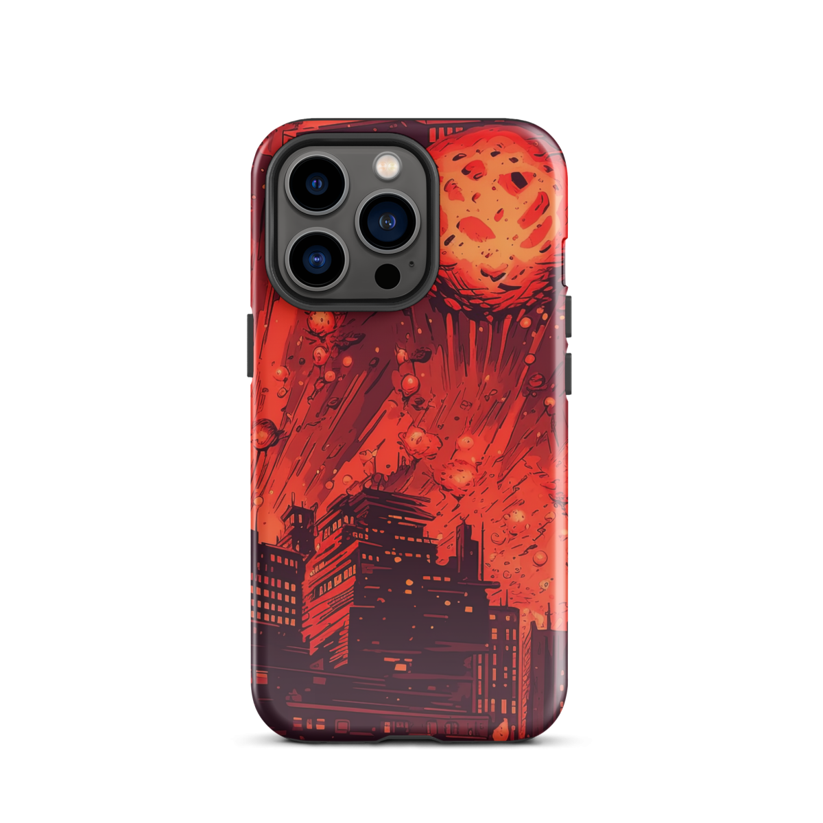 Meteor Strike - Red - Tough Case for iPhone® - Image 10