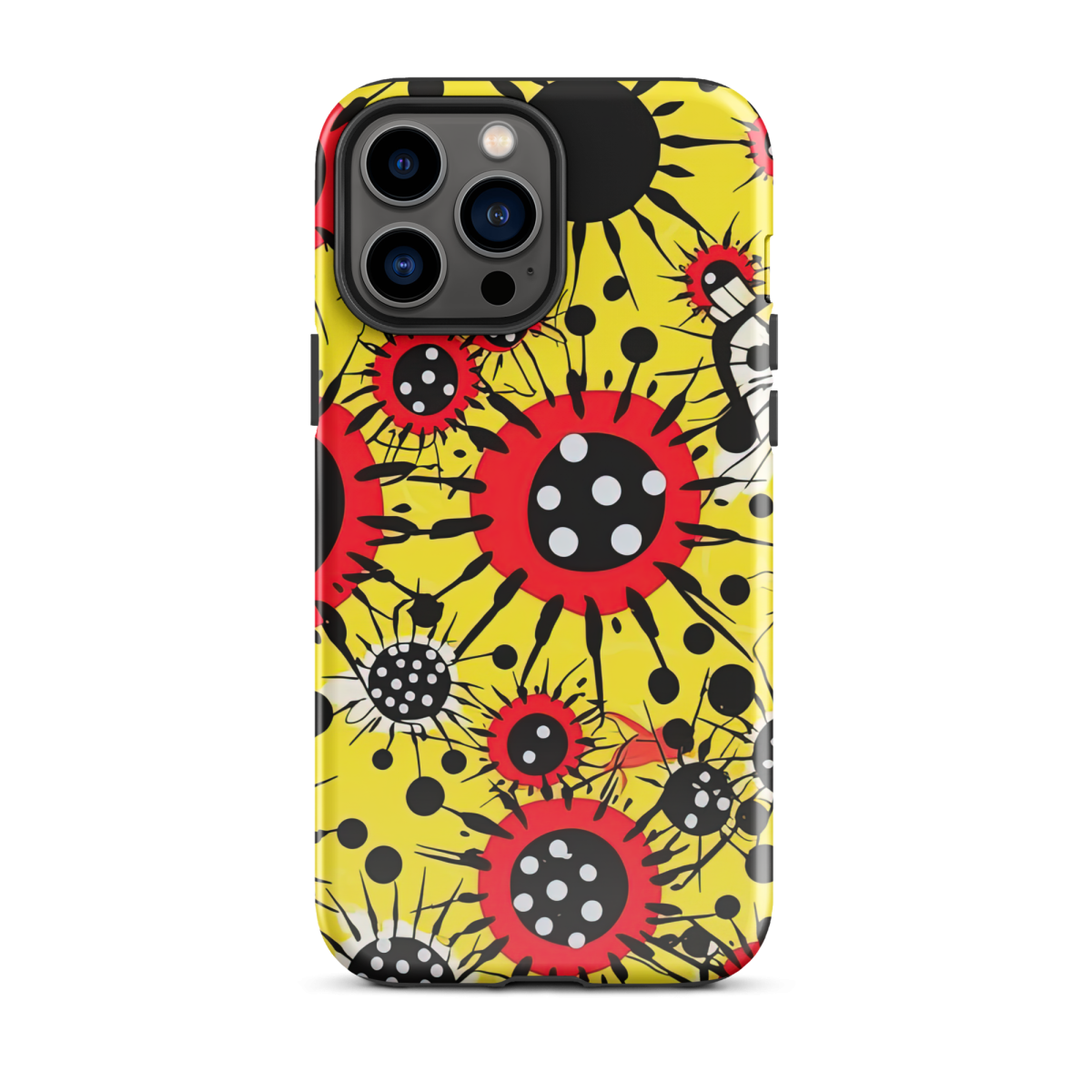 Virus Attack - Yellow/Red - Tough Case for iPhone® - Image 11