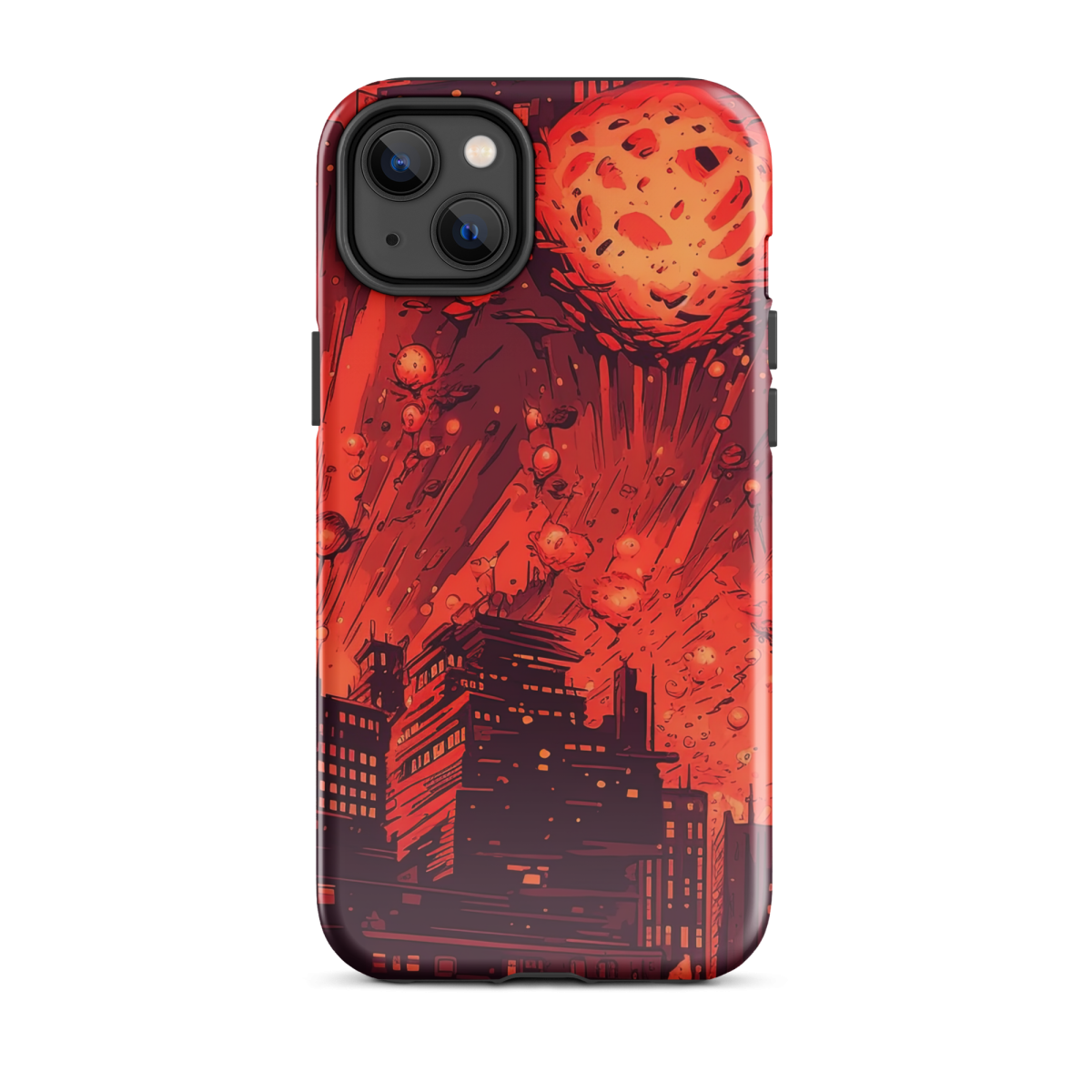 Meteor Strike - Red - Tough Case for iPhone® - Image 13
