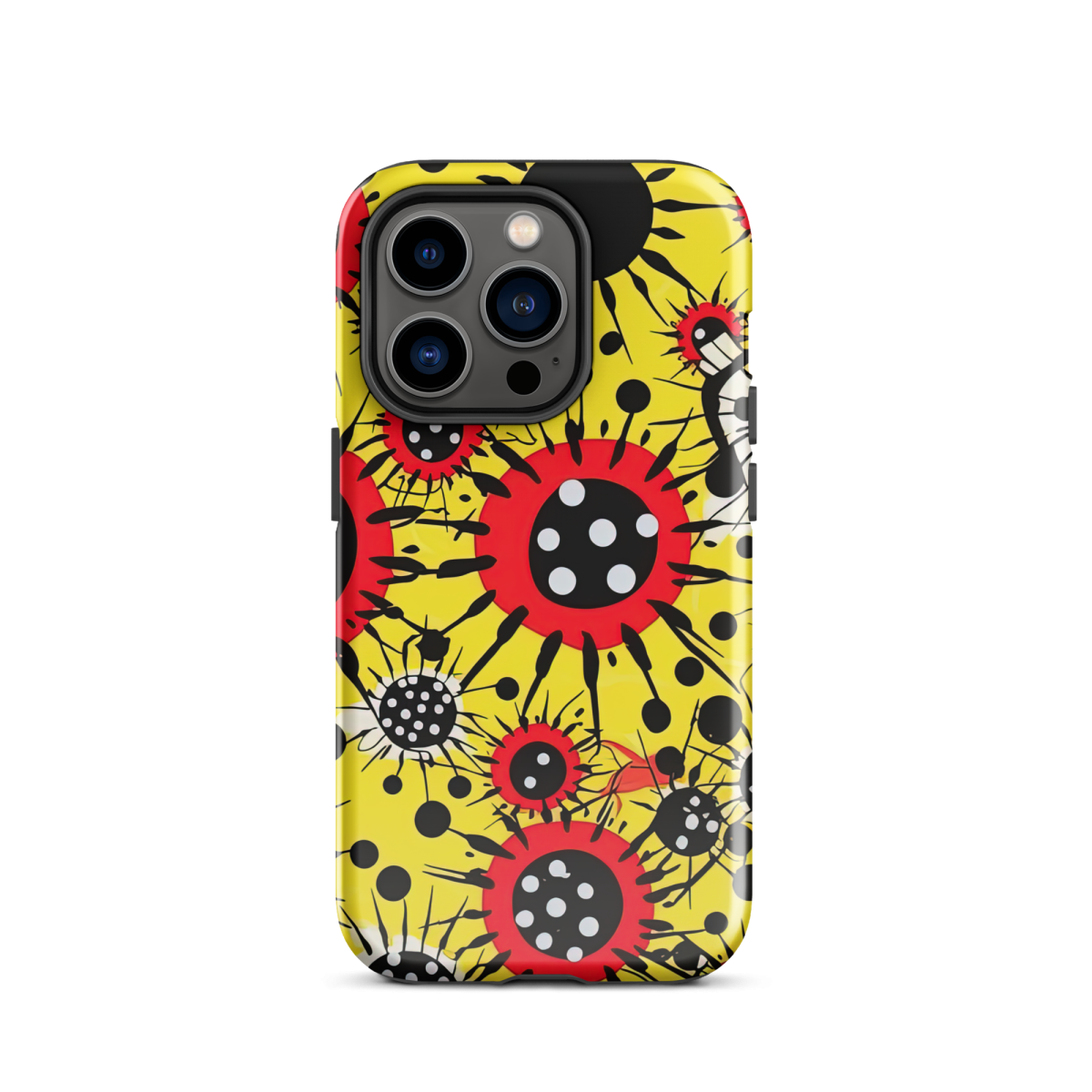 Virus Attack - Yellow/Red - Tough Case for iPhone® - Image 14
