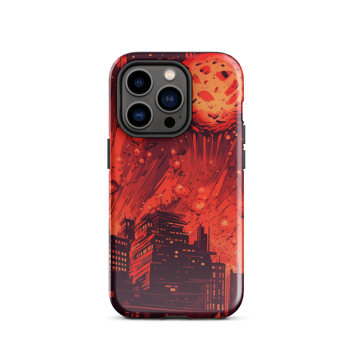 Meteor Strike - Red - Tough Case for iPhone® - Image 14