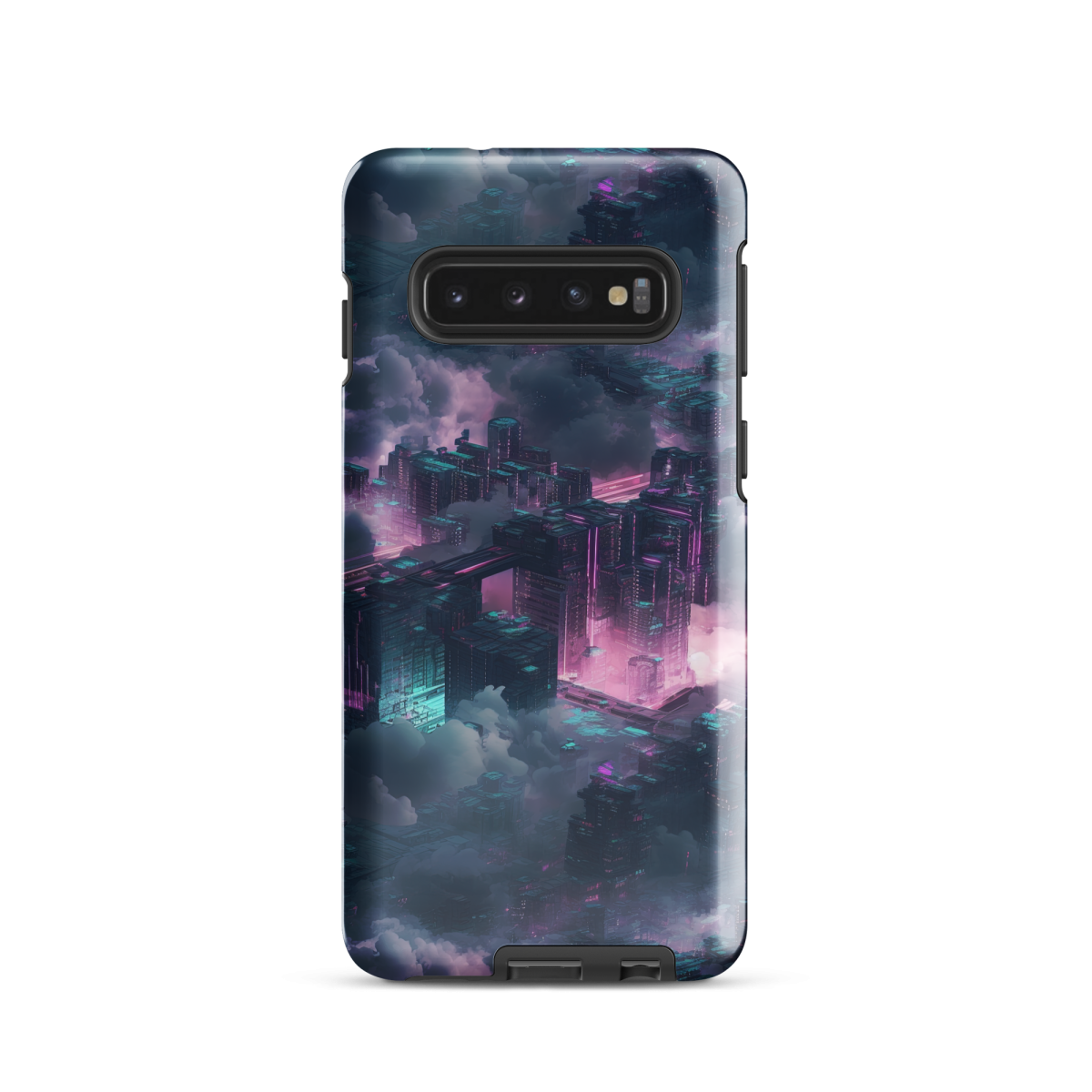 Cloudy City - Blue/Magenta - Tough case for Samsung® - Image 2