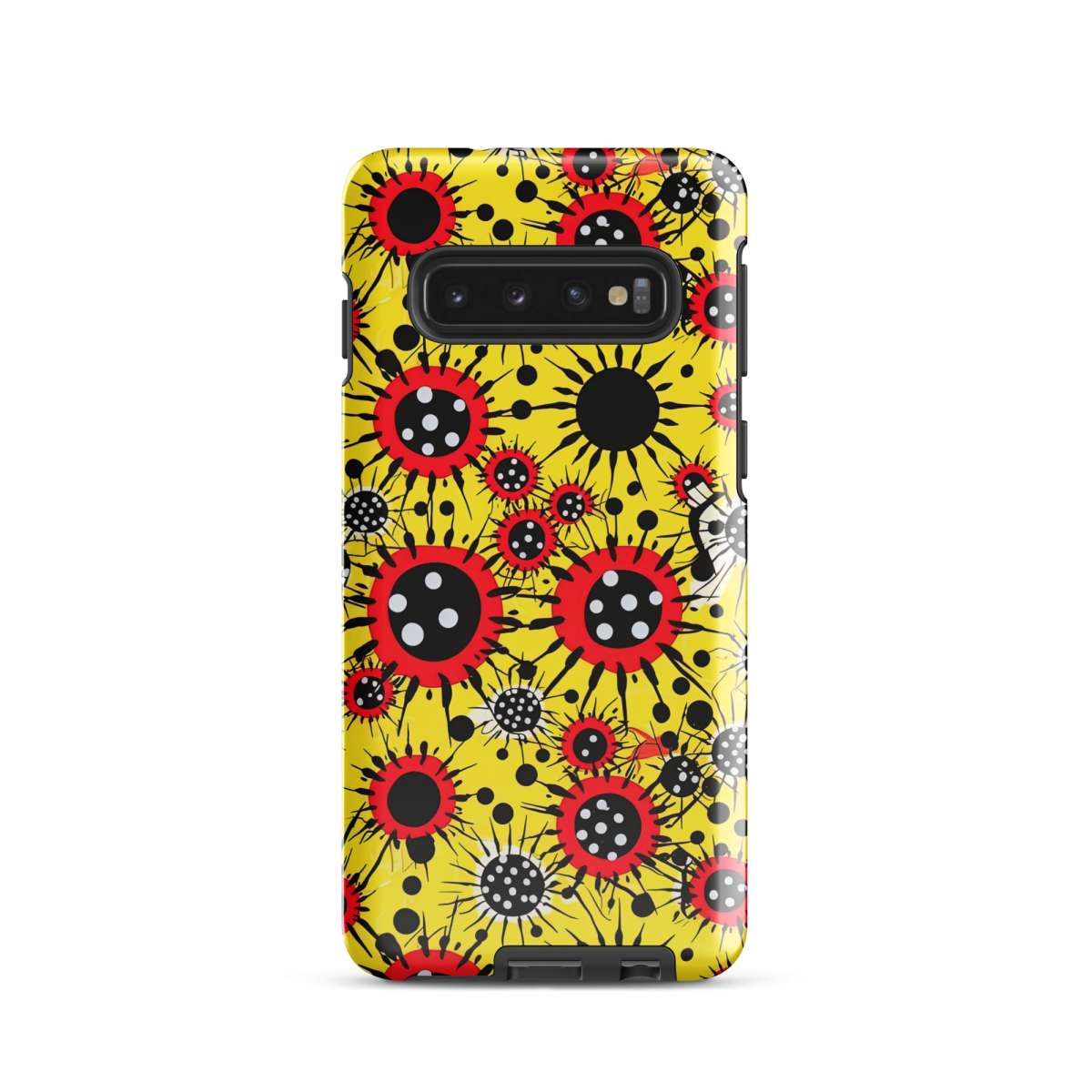Virus Attack - Yellow/Red - Tough case for Samsung® - Image 2