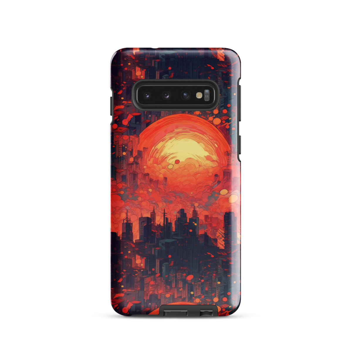 Fiery Dawn - Red/Black - Tough case for Samsung® - Image 2
