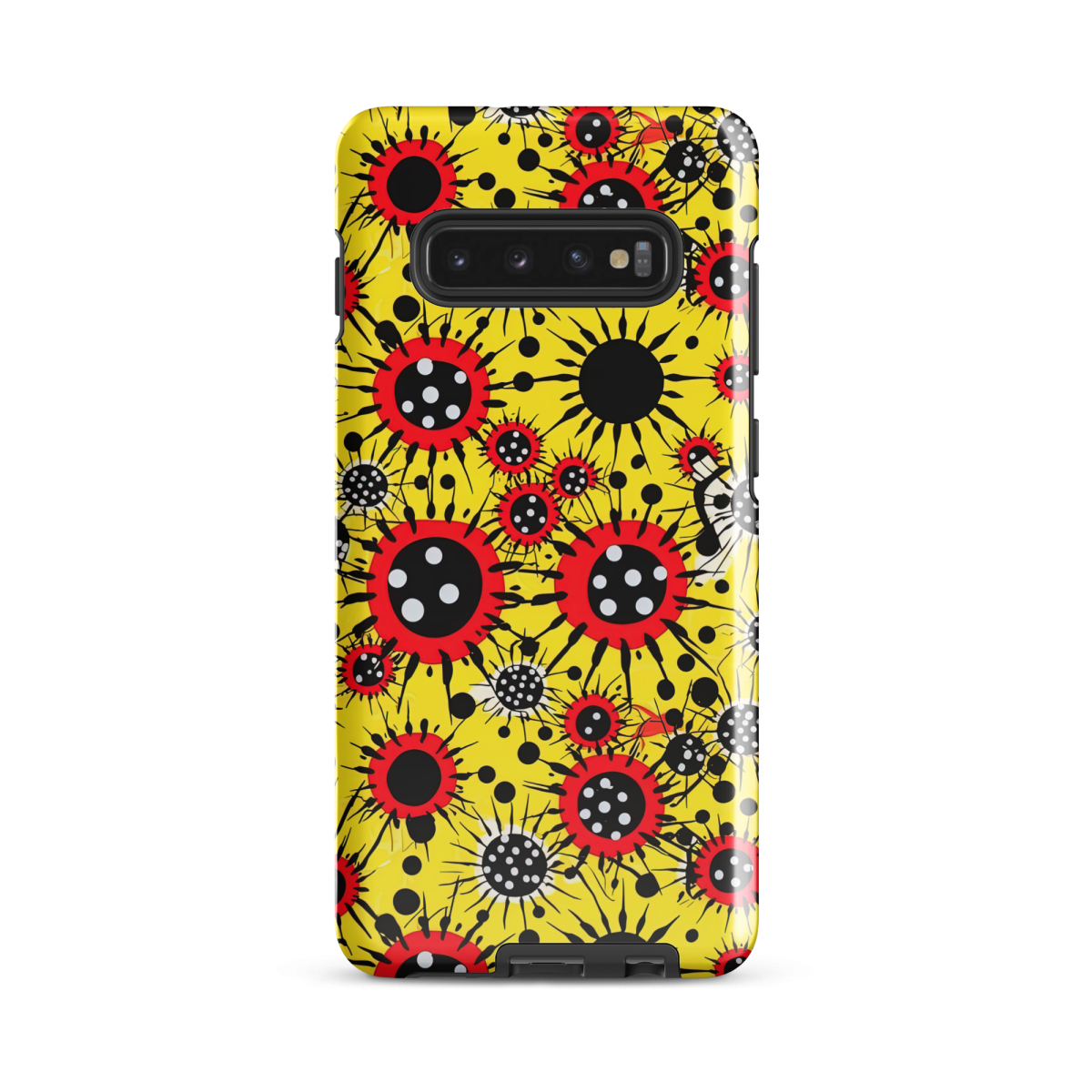 Virus Attack - Yellow/Red - Tough case for Samsung®