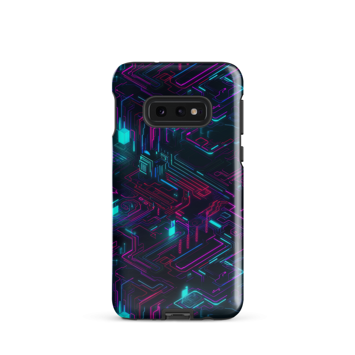 Cyberspace Circuits - Blue - Tough case for Samsung® - Image 3