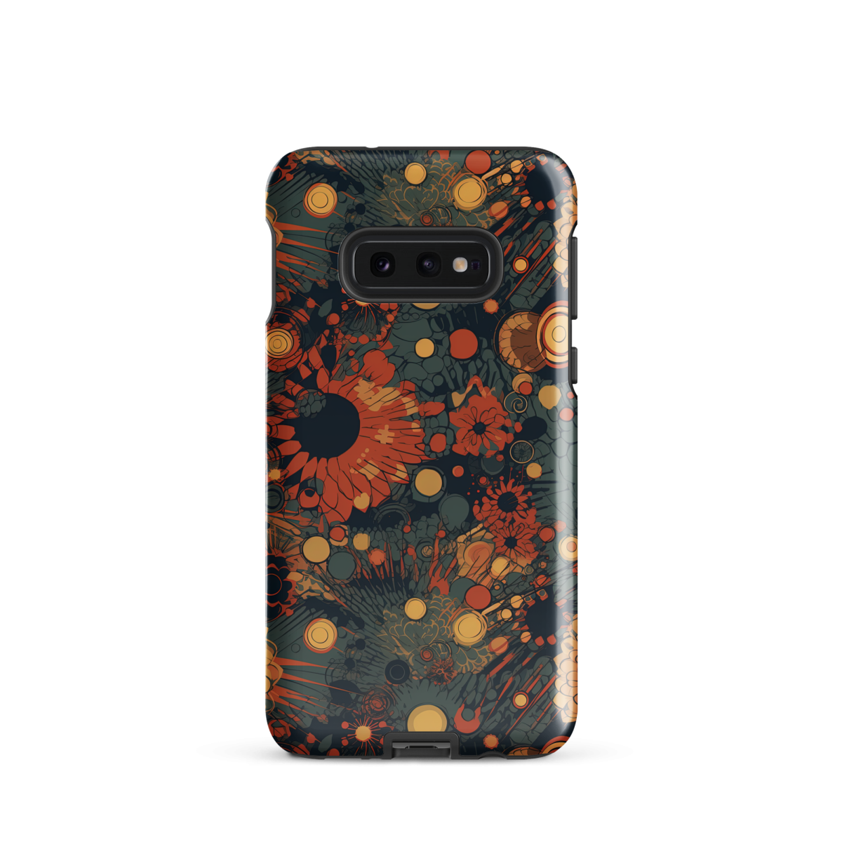 Trampled Flowers - Green/Blue - Tough case for Samsung® - Image 3