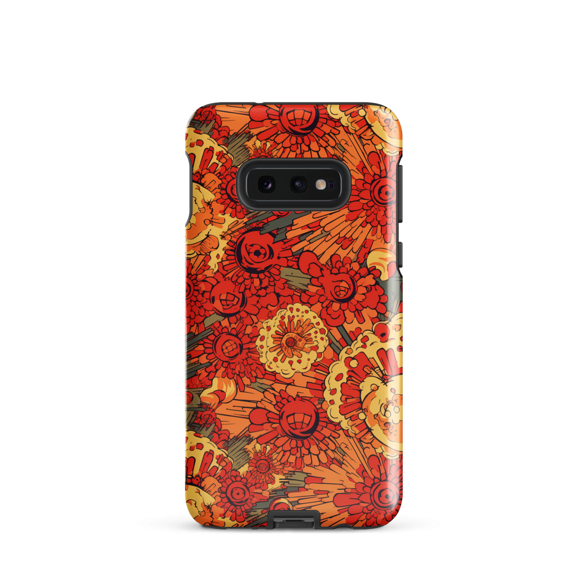 Fiery Fusion - Orange - Tough case for Samsung® - Image 3