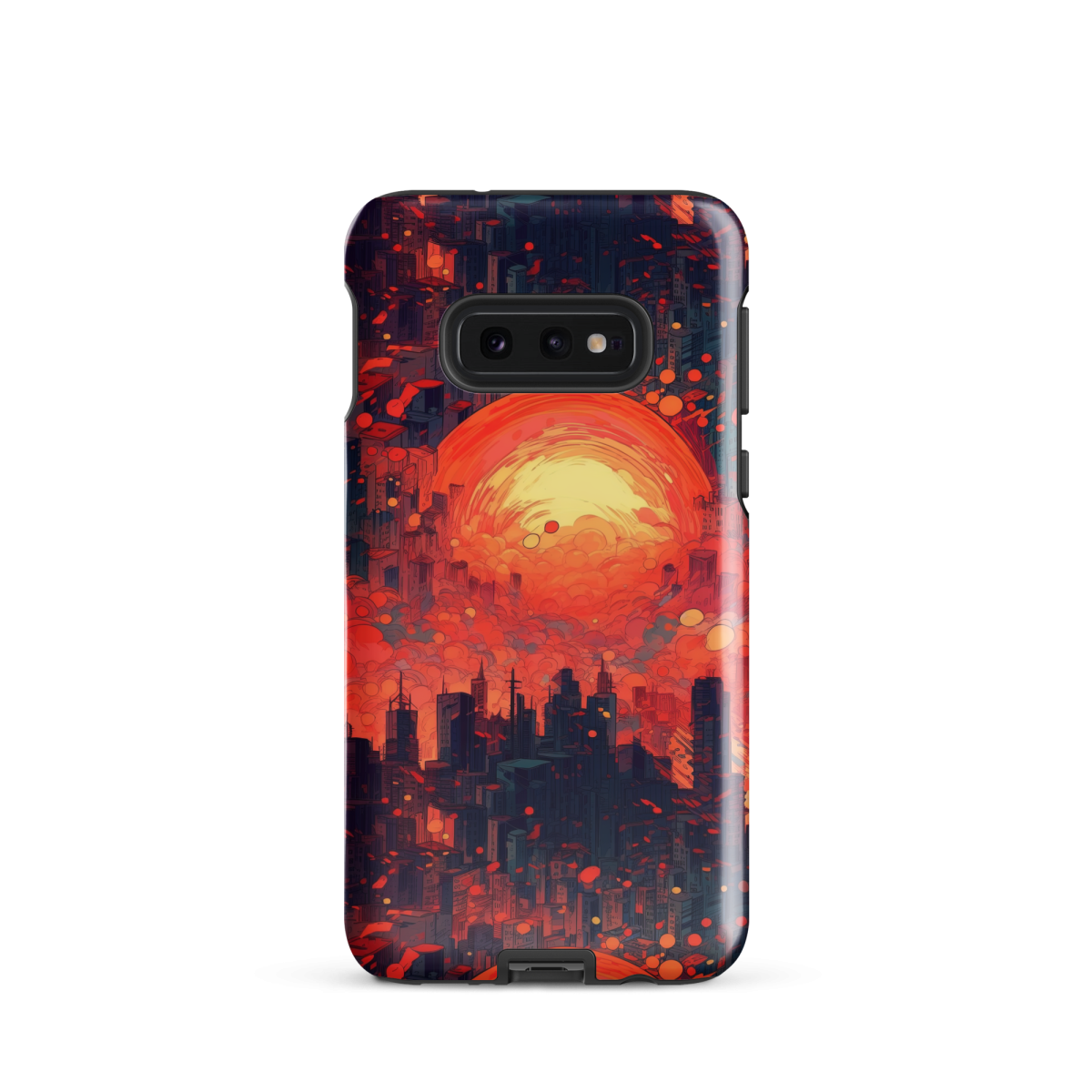 Fiery Dawn - Red/Black - Tough case for Samsung® - Image 3