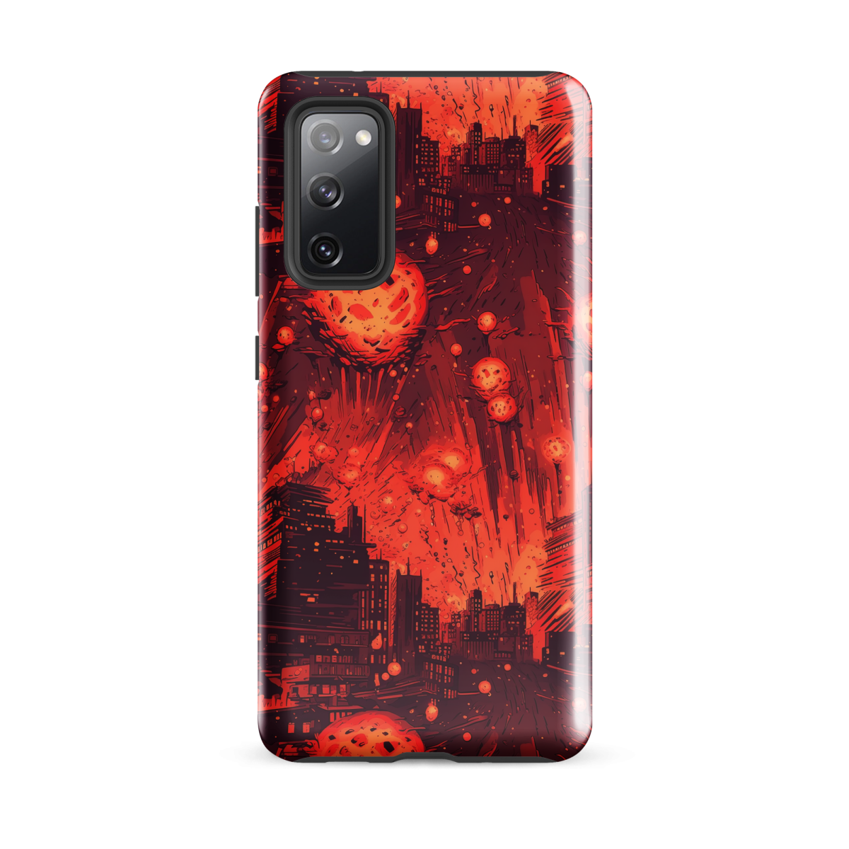 Meteor Strike - Red - Tough case for Samsung® - Image 5